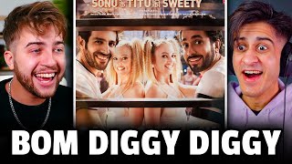 Bom Diggy Diggy Video Song Reaction by Foreigners [upl. by Etnoj]