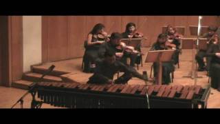 Emmanuel Sejourne Concerto for Marimba 1 mov 2 played by Miroslav Dimov [upl. by Hametaf]