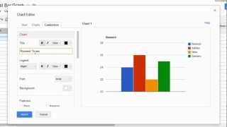 How to Create a Bar Graph in Google Docs [upl. by Nilrak209]