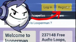 របៀបបង្កើត account looperman😻 How to Register With looperman 🔥 [upl. by Arriaes]