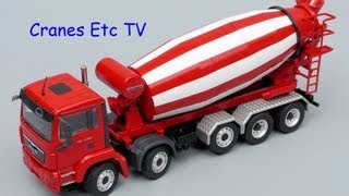 Conrad MAN TGS  Liebherr HTM 1204 Truck Mixer by Cranes Etc TV [upl. by Ollehcram]