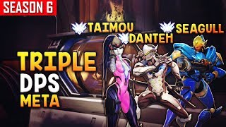 Triple DPS Meta  TAIMOU w SEAGULL DANTEH amp UNKOE VS SPREE amp J000MLA S6 TOP 500 [upl. by Eaver535]