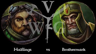 Kings of War 35 Edition CoK 2024  Halflings vs Order of the Brothermark [upl. by Dylan]