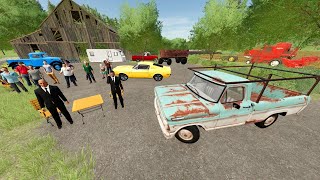 Buying Abandoned Farm at Auction with HUGE Problems  Farming Simulator 22  Back in my day [upl. by Yddet61]