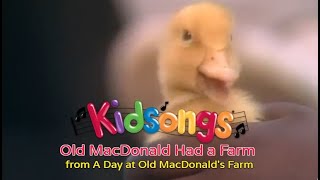 Kidsongs Old MacDonald Had A Farm  Nursery Rhymes  Kid Fun [upl. by Tak]