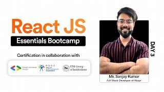 Day 3  Advanced Hooks and Project  Reactjs Essentials Bootcamp 3 Days [upl. by Helgeson516]