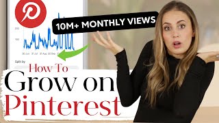 How to Grow on Pinterest in 2022 📈  From ZERO to 10 MILLION Views [upl. by Hey585]