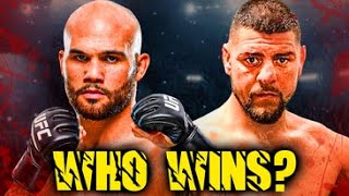 NICK DIAZ VS ROBBIE LAWLER 2 FULL FIGHT UFC 266 [upl. by Eojyllib]