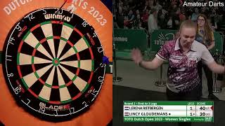 Lerena Rietbergen vs Lincy Gloudemans Second Round Dutch Open 2023 [upl. by Elmore]