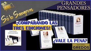 Reseña Unboxing Colección Grandes Pensadores Gredos  RBA  ¡Comparando Las Tres Ediciones Cap 156 [upl. by Sarazen888]