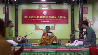 Saranya Krishnan l Carnatic Vocal l December Music Festival 2017 l Sri Parthasarathy Swami Sabha [upl. by Heiner]