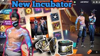 7000 Diamonds on new Incubator Mystical Masters in Free Fire Incubator New Navy Shade  P90 [upl. by Yeuh]