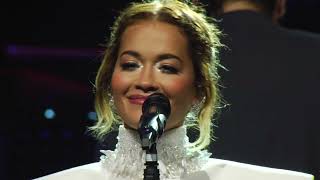 Rita Ora Live At AMFAR [upl. by Eleinad]