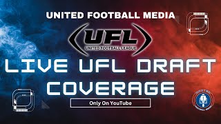 UFL Super Dispersal Draft Results LIVE Reaction amp Analysis by the UFM XFL USFL football [upl. by Dragelin]