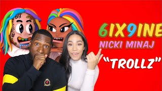 TROLLZ  6ix9ine amp Nicki Minaj Official Music Video REACTION [upl. by Ahsiram256]