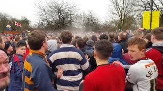 Shrovetide Football Ashbourne 2018  1 [upl. by Hcirdla]