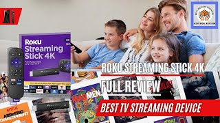 Roku Streaming Stick 4K Streaming Device Full Review Of 2024 [upl. by Htebizile]