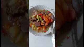 BEEF SOUP RECIPE shorts Recipes easy [upl. by Docila]