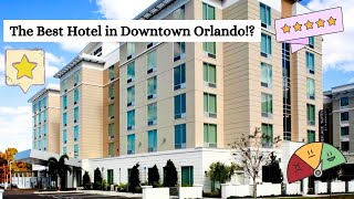 TownPlace Suites Orlando Downtown  1 Bedroom Suite Room and Hotel Tour [upl. by Wade678]