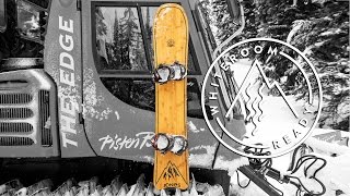 Jones Hovercraft  2015 Powder Board Review  TransWorld SNOWboarding [upl. by Nhguavahs]