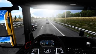 Enhanced Graphics MOD for ETS2 148  Ultra Realistic Game  No Reshade  Max Settings  4K Gameplay [upl. by Allimaj]