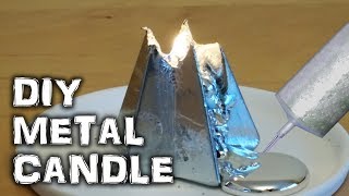 Can you Make a Gallium Metal Candle [upl. by Shushan181]