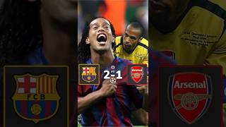 Barcelona vs Arsenal 21 Champions League Final 2006 shorts football highlights [upl. by Werda]