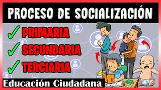 ⭐ PROCESO de SOCIALIZACIÓN  GRUPO PRIMARIO SECUNDARIO y TERCIARIO  Para SECUNDARIA [upl. by Wehhtam]