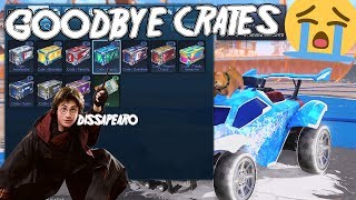 CRATES AND KEYS ARE BEING REMOVED FROM ROCKET LEAGUE ALL IMPORTANT INFORMATION [upl. by Pirbhai]