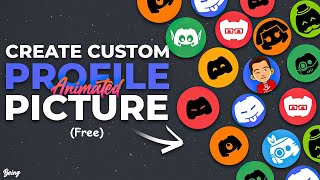 How to Create a Custom Animated Profile Picture for Discord FREE [upl. by Cleti]