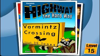 Varmintz Deluxe 2004 Gameplay Easy Level 1115 Highway The Hard Way  Bonus Round [upl. by Aiblis]