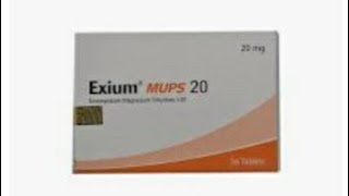 Exium Mups 20 mg Tablet Mups TabletUsage and side effect [upl. by Eiba]