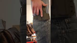 CONCEALED CARRY OWB HOLSTER FOR SHIELD [upl. by Eedeed]