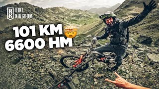 100 KM HARDCORE Enduro Tour in Lenzerheide [upl. by Rbma]