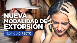 CUIDADO NUEVA ESTAFA Modalidad de extorsión desde la cárcel NO reciba PAQUETES  Testigo Directo [upl. by Adnohsad]