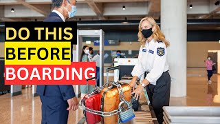 9 things you should do before boarding a plane [upl. by Nata812]