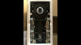 How to Assemble Floor spring Installation Of Floor Hinge Door Closer Adjustment [upl. by Meece935]