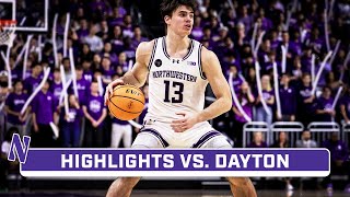 Dayton at Northwestern  Highlights  Big Ten Mens Basketball  Nov 10 2023 [upl. by Amliv]