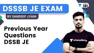 Previous Year Questions  DSSSB JE  Sandeep Jyani  Civil 101 [upl. by Frannie]