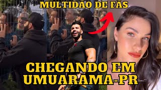 Gusttavo Lima chama atenção em AEROPORTO de UmuaramaPR e Andressa Suita será que vai no SHOW [upl. by Robina251]