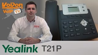 Yealink T21P IP Phone SIPT21P Video Review  Unboxing [upl. by Royd]