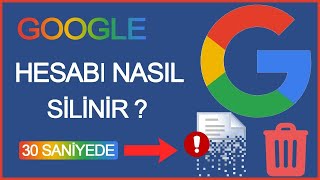 GOOGLE HESABI NASIL SİLİNİR  Google Hesap silme 2022 [upl. by Saimon954]