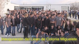 Inauguracion del Liceo de Colonia Miguelete [upl. by Felicidad]