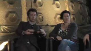 David Tennant Russell T Davies and Julie Gardner talk Christmas [upl. by Nuahsad]