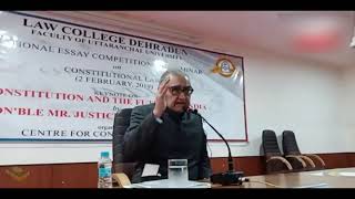 Justice Markandey Katju Speech in Dehradun Law College about Media  Credit Media Today [upl. by Ajed]