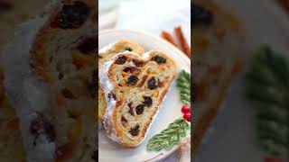 Enjoy the Best Fruit Bread for Christmas 🎄stollen christmasbreakfast christmas breadrecipe [upl. by Labotsirc]