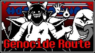 HorrorSwap quotDemoquot Genocide Route Completed  Undertale Fangame [upl. by Aenehs866]