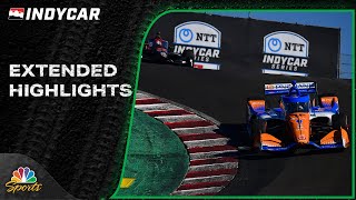 IndyCar Series EXTENDED HIGHLIGHTS Grand Prix of Monterey  91023  Motorsports on NBC [upl. by Anelah]