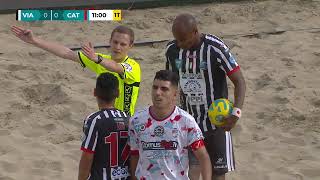 Farmaè Viareggio vs Domusbettv Catania  Finale Supercoppa Italia Puntocuore Beach Soccer 2024 [upl. by Nohsar751]