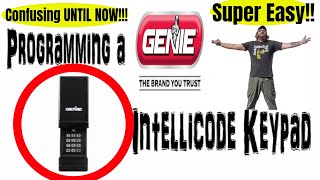 Genie Intellicode Wireless Keypad Not Working  Reprogramming Video [upl. by Carroll]